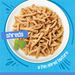 Friskies portion servie dans une assiette pour appétit encouragé