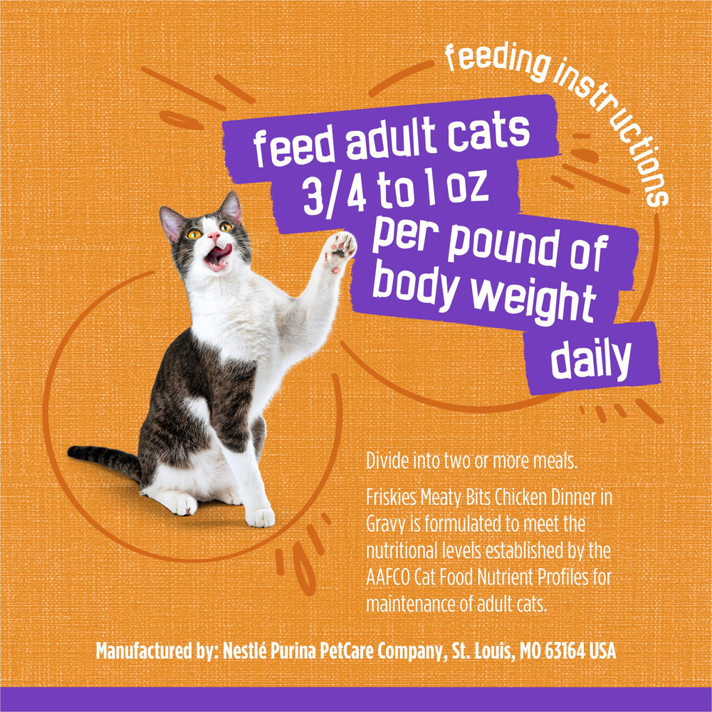 Conserve Friskies ouverte avec languette, service sans effort