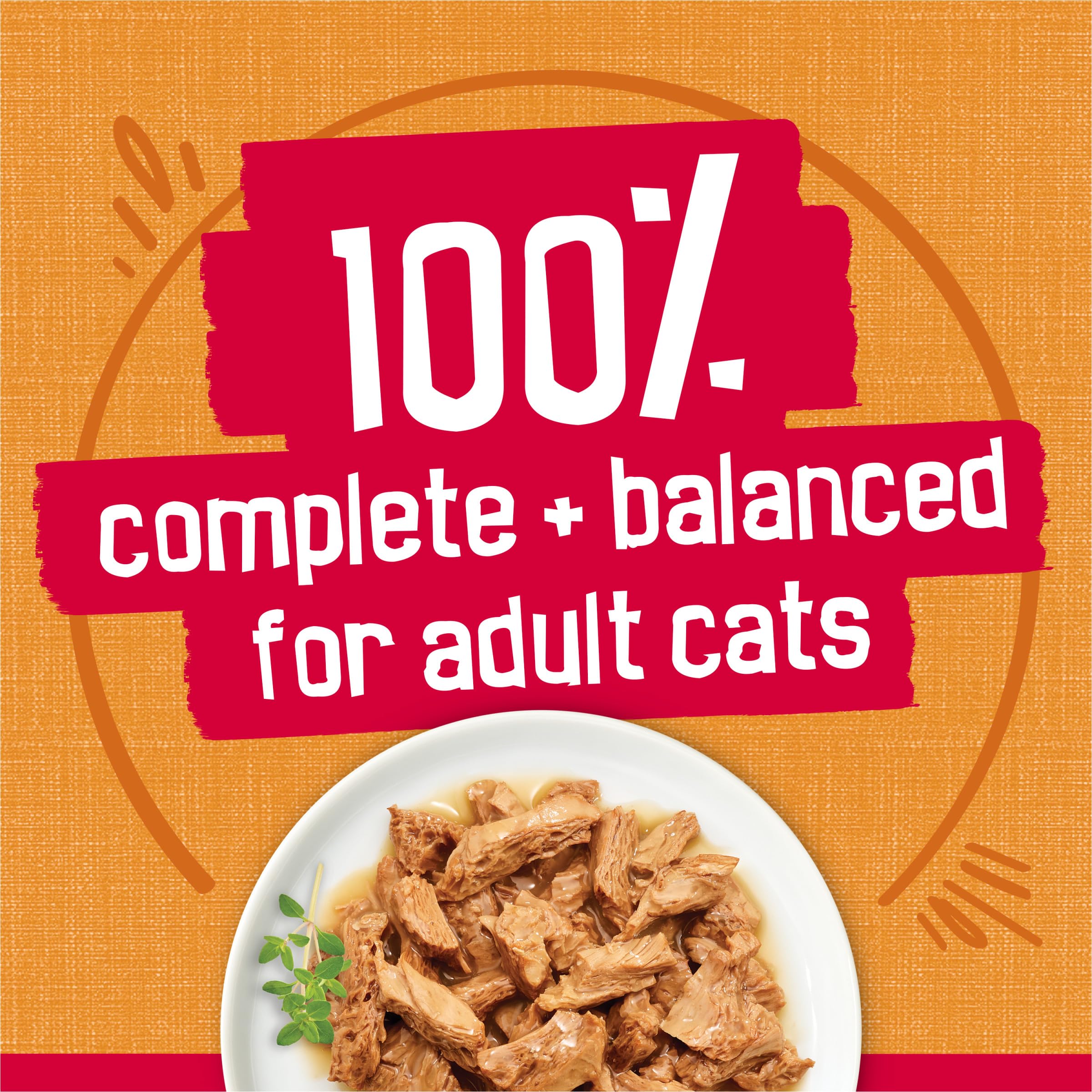 Friskies boîte à côté d’un objet pour évaluer la taille et le format pratique