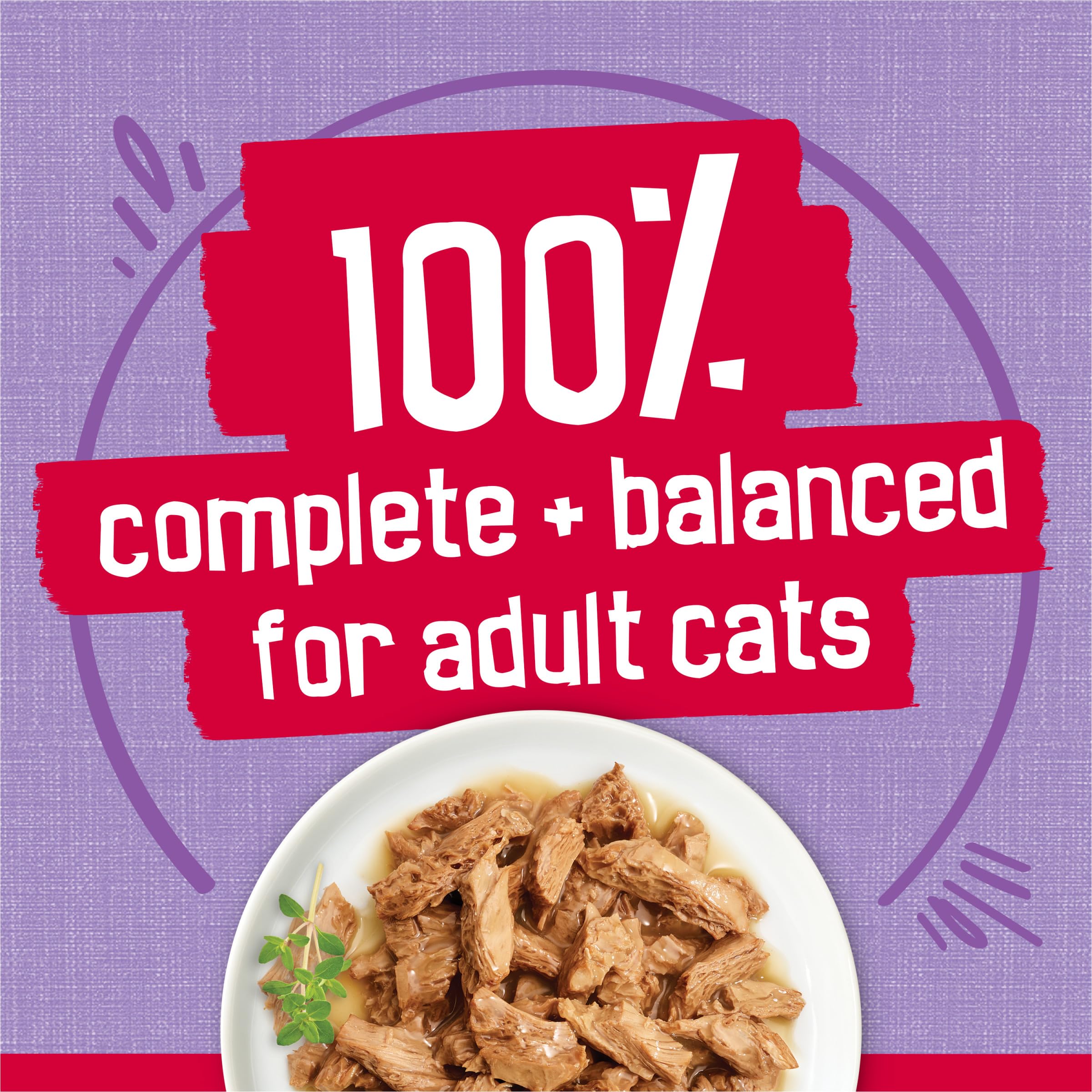 Friskies servi avec croquettes bénéfice option mélange hydro-protéiné