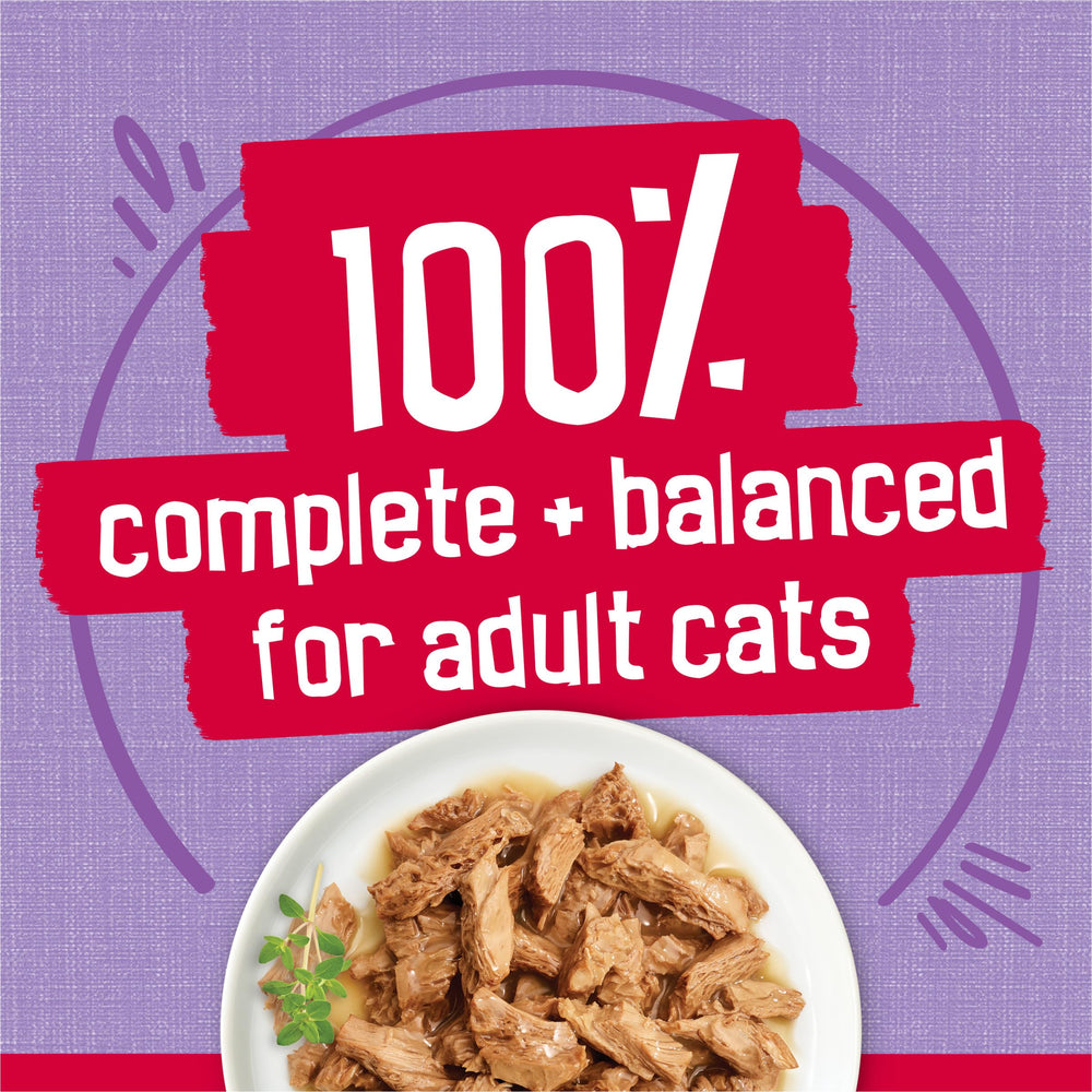 Friskies servi avec croquettes bénéfice option mélange hydro-protéiné