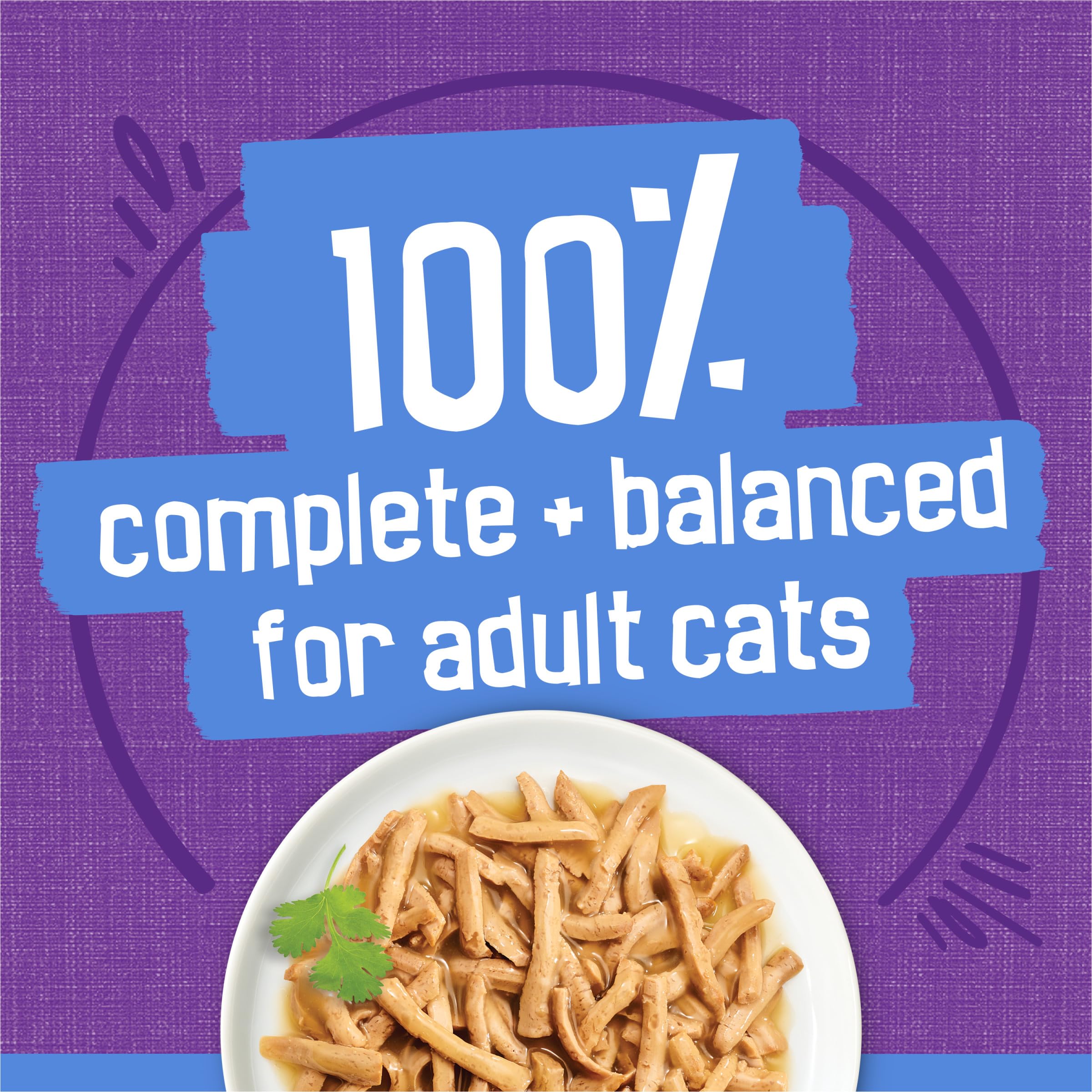Friskies Purina opercule tab-top facile à ouvrir, simplicité et rapidité d'usage