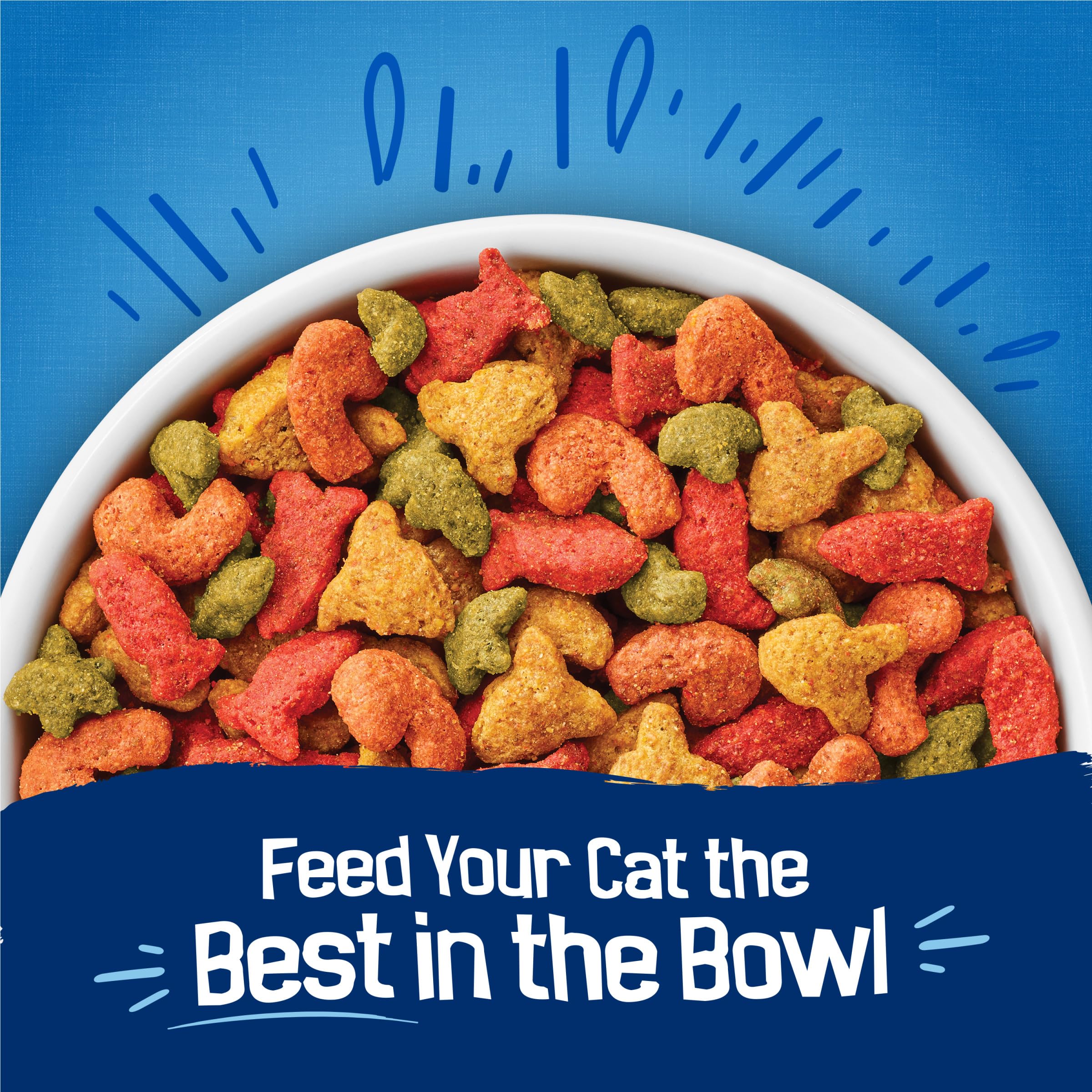 Friskies Purina détail texture croquette pour stimulation masticatoire