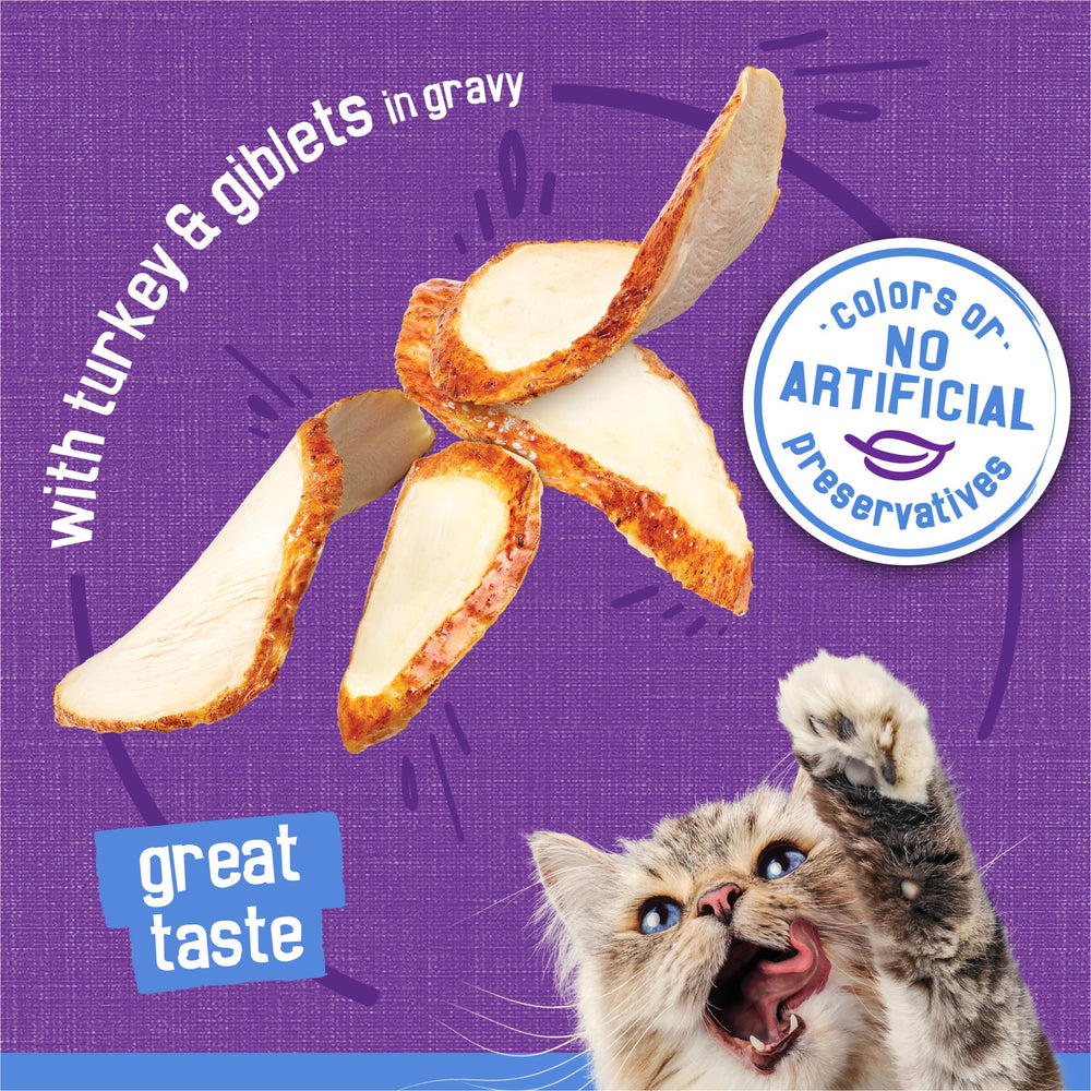 Friskies Purina étiquette ingrédient lisible, transparence sur la composition
