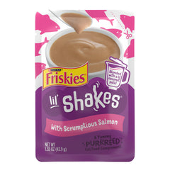 Friskies Purina packaging avant montrant 16 sachets pratique à servir