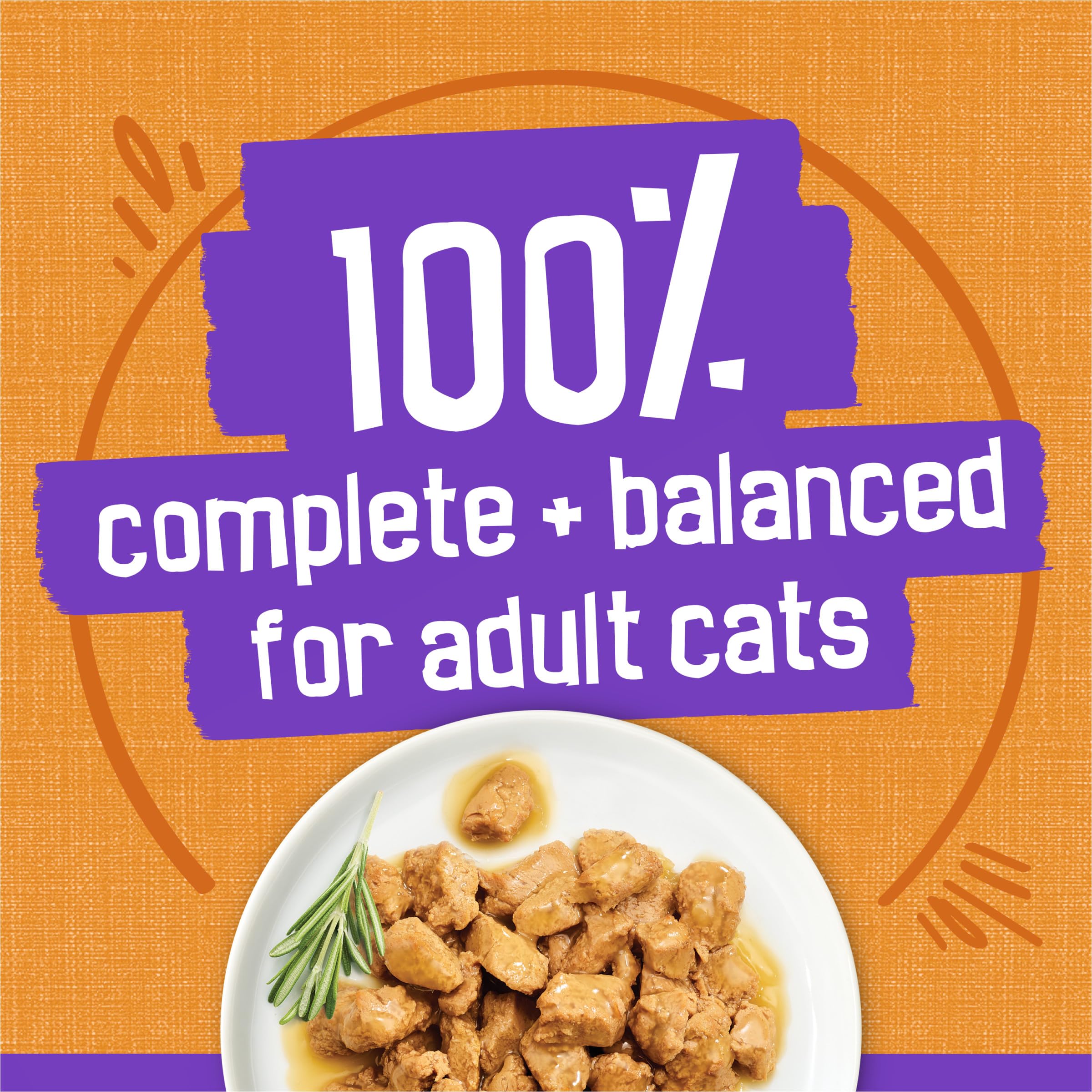 Friskies Purina portion servie dans une coupe montrant facilité d’usage
