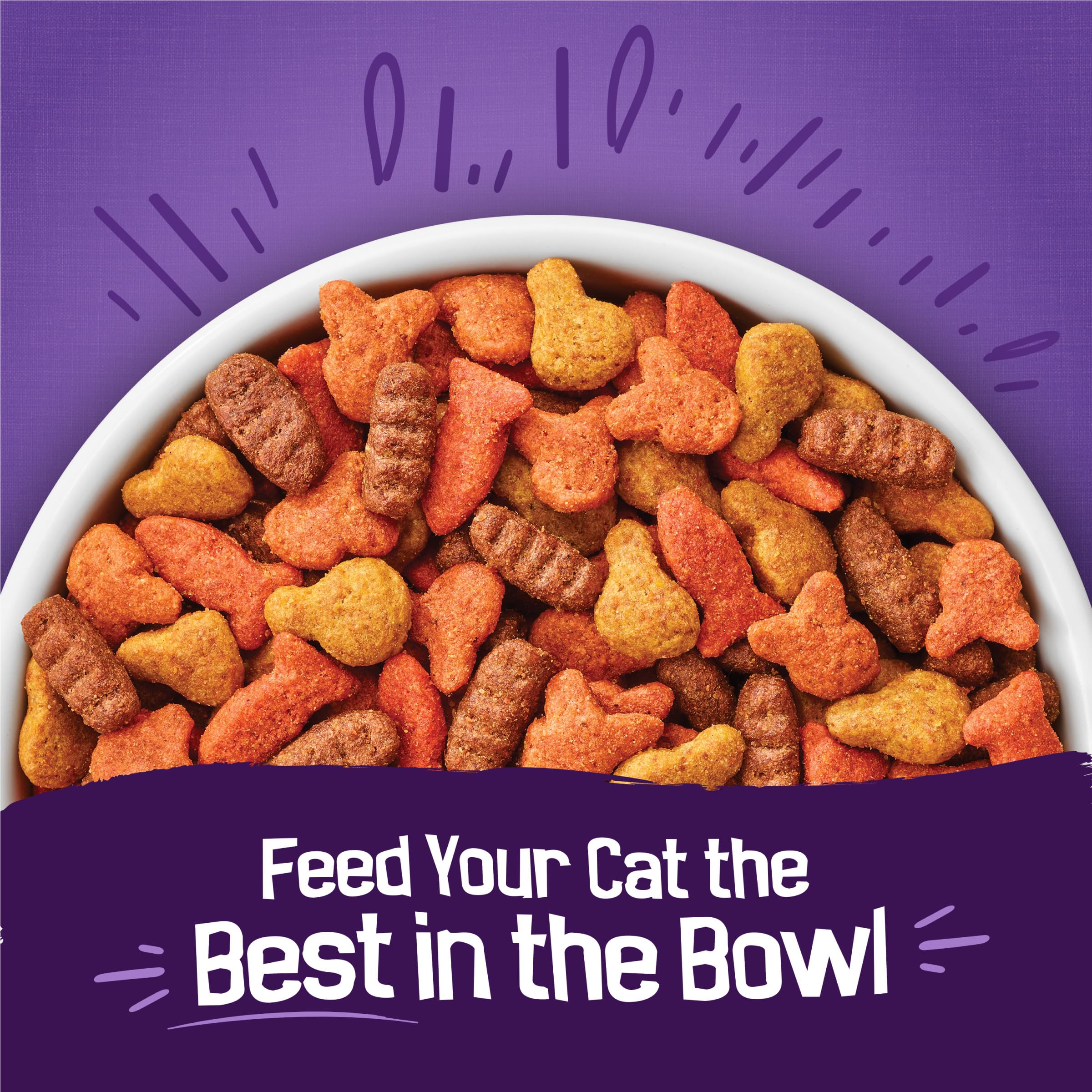 Friskies Purina mise en scène lifestyle montrant une cuisine moderne et rangement facile