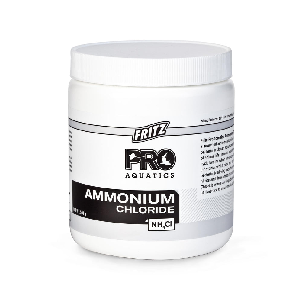 Fritz Ammonium Chloride emballage frontal montrant la boîte et l'étiquette produit