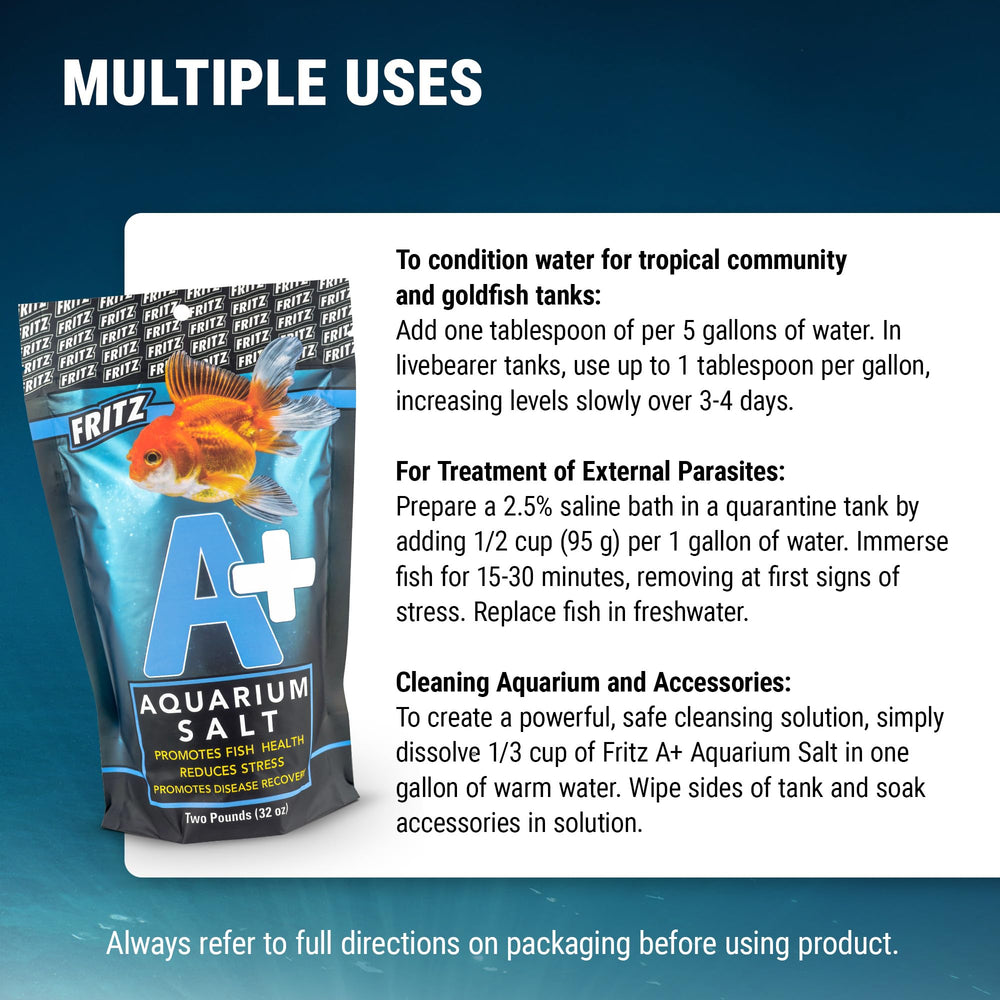 Fritz Aquatics comparaison de taille 2 lb pour évaluer le volume