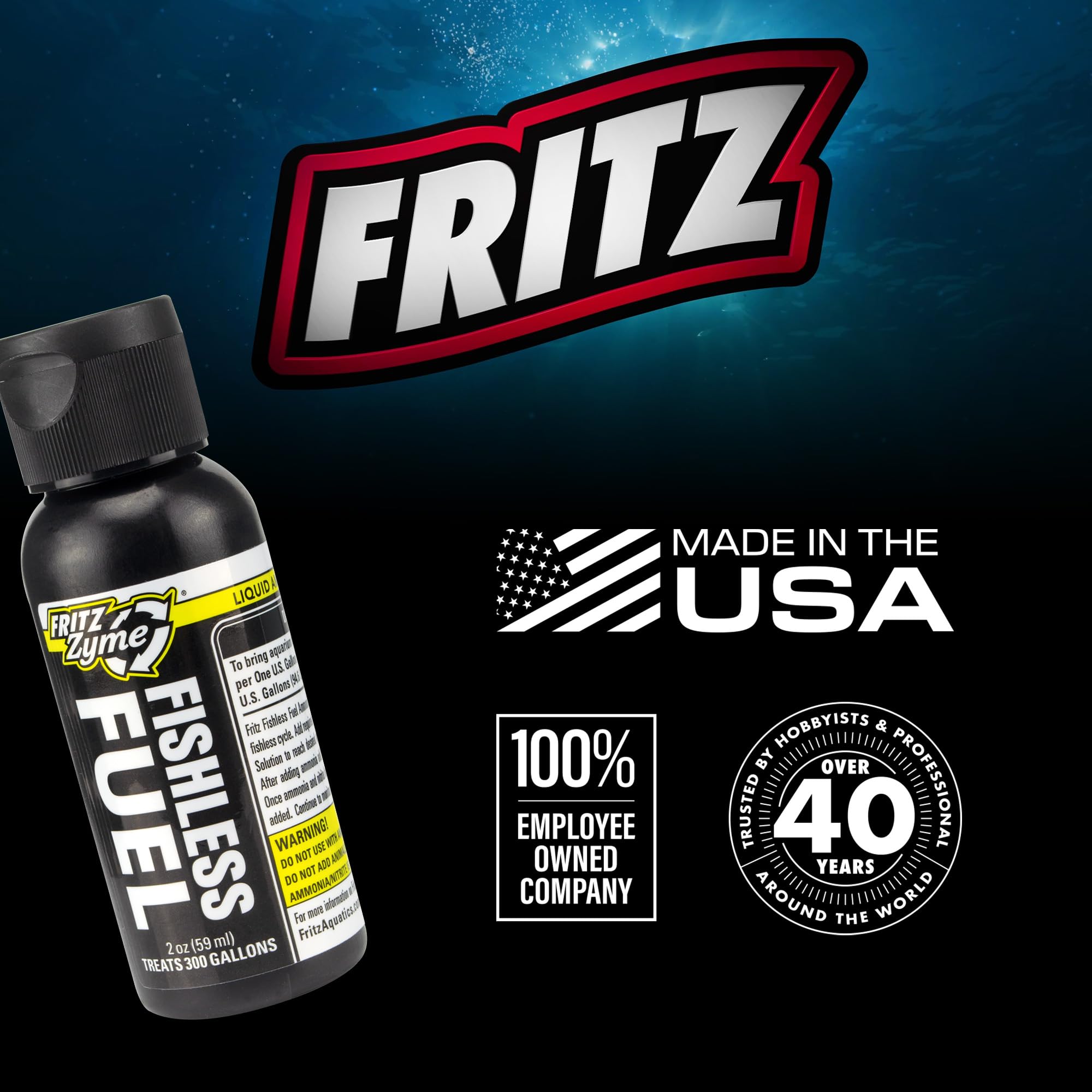 Fritz Aquatics environnement de travail aux États-Unis garantissant qualité