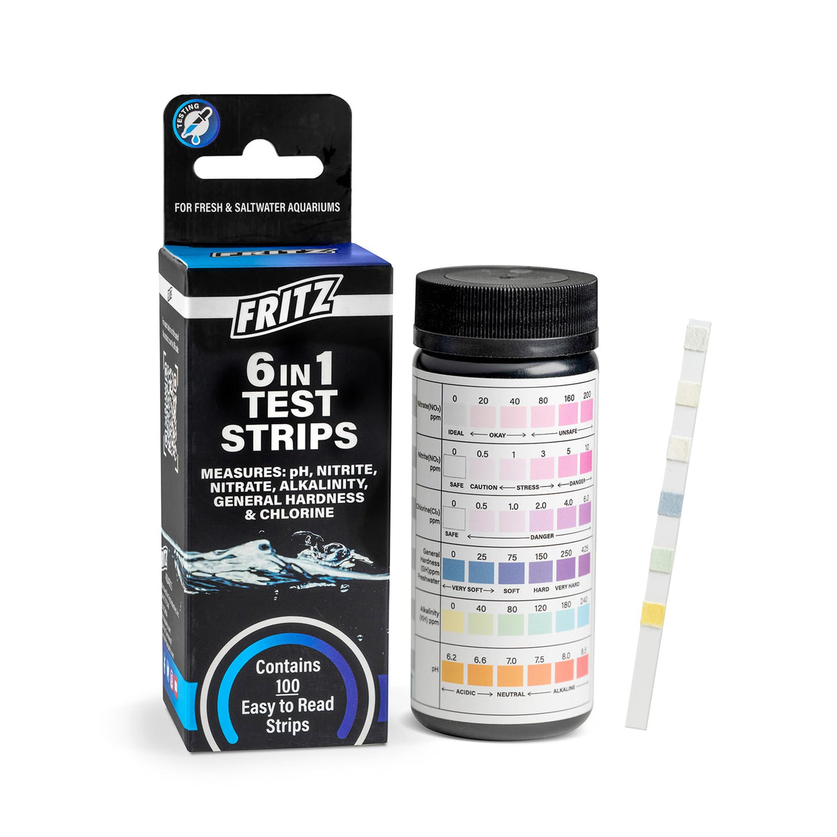 Fritz emballage des bandelettes 100 unités, gain de tests réguliers