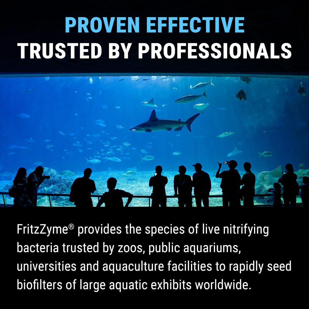 Fritz Aquatics FritzZyme 9 emballage ouvert avec notice pour vérification des instructions