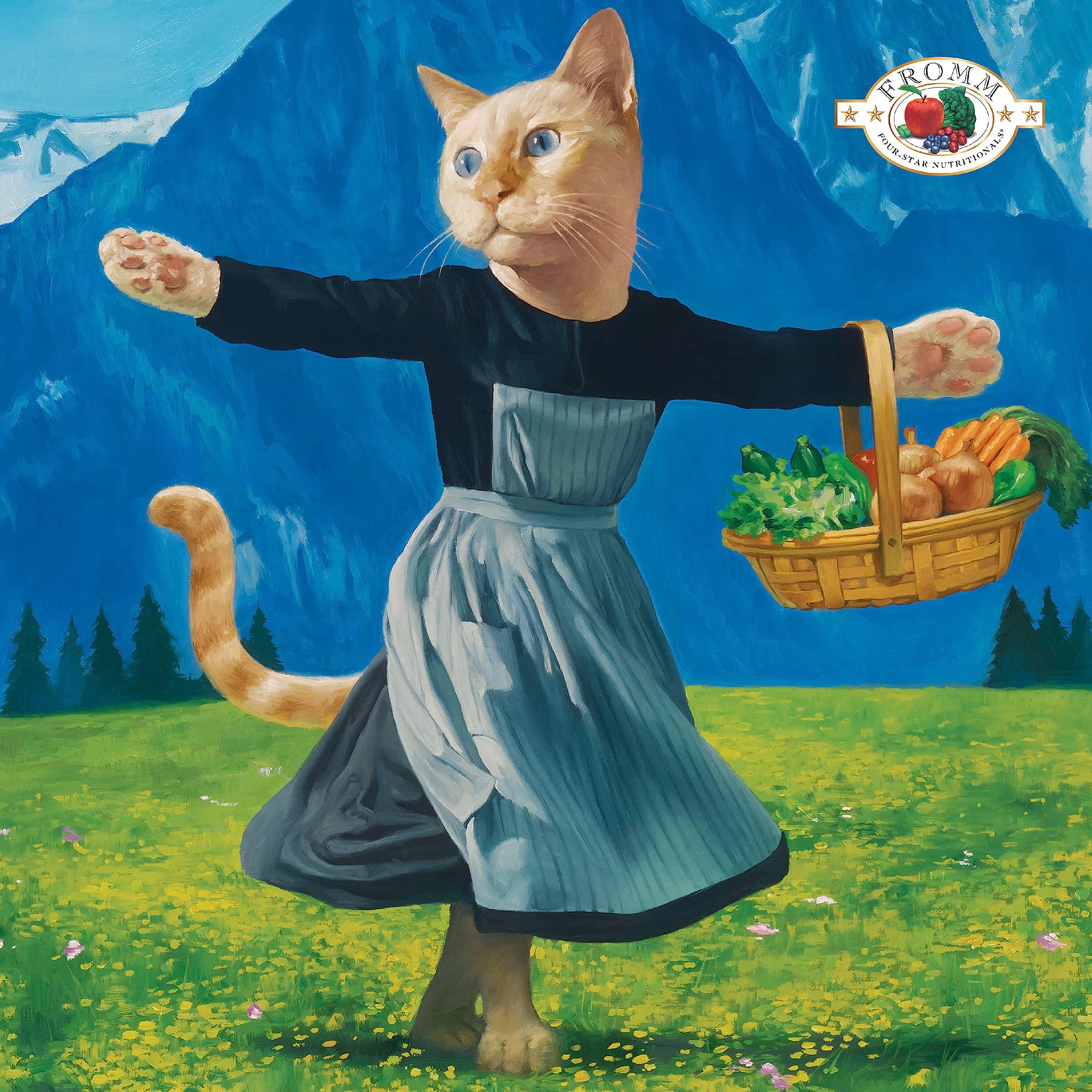 Fromm gros plan croquettes montrant texture et appétence pour chat