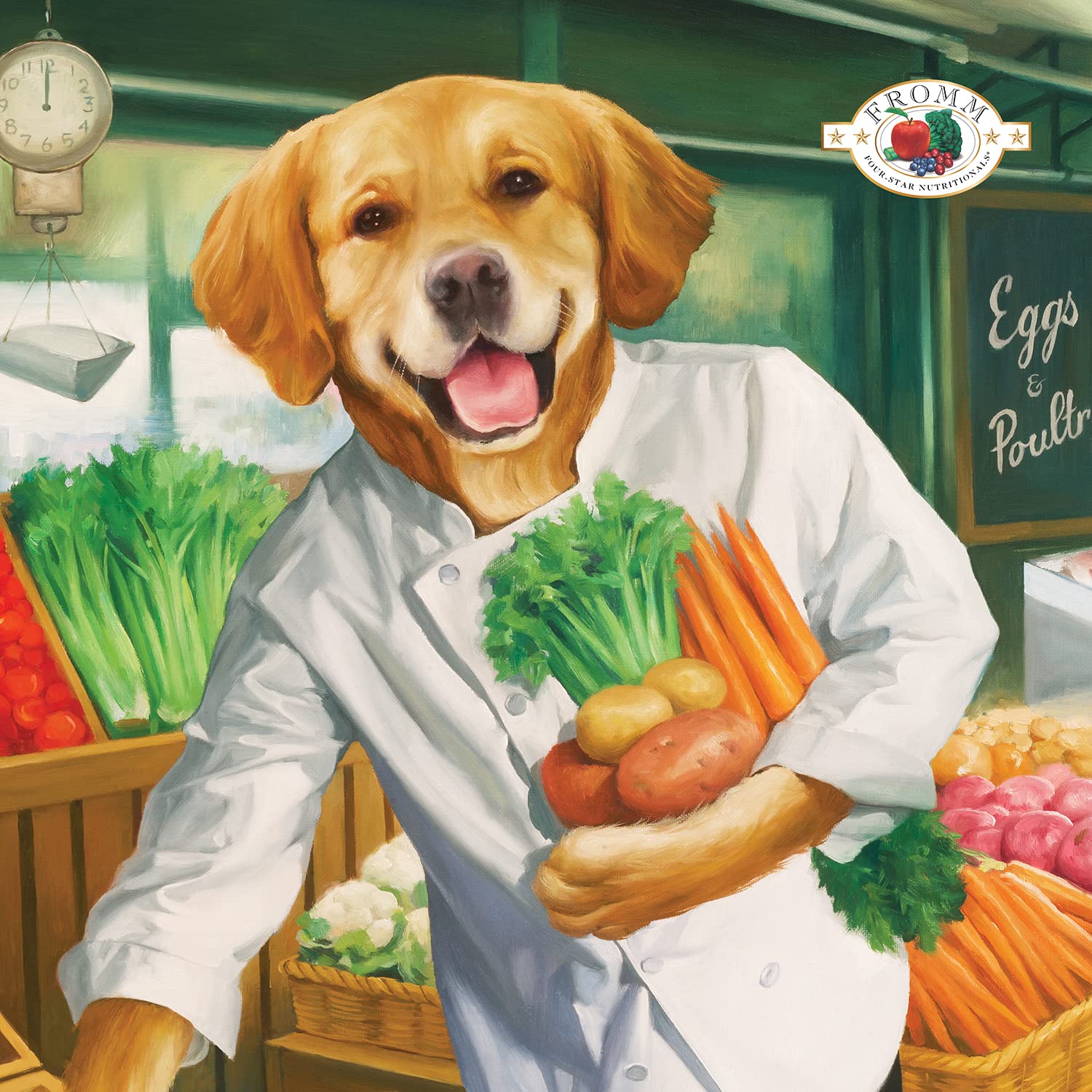 Fromm gros plan sur texture des croquettes illustrant appétence améliorée