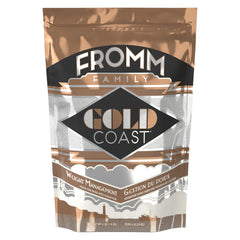 Fromm paquet devant montrant recette Whitefish pour contrôle du poids