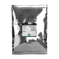Frontier Co-op emballage avant de cataire biologique offrant fraîcheur visible