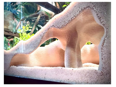 FROSTO vue avant de la cachette d'angle, design naturel et gain d'espace