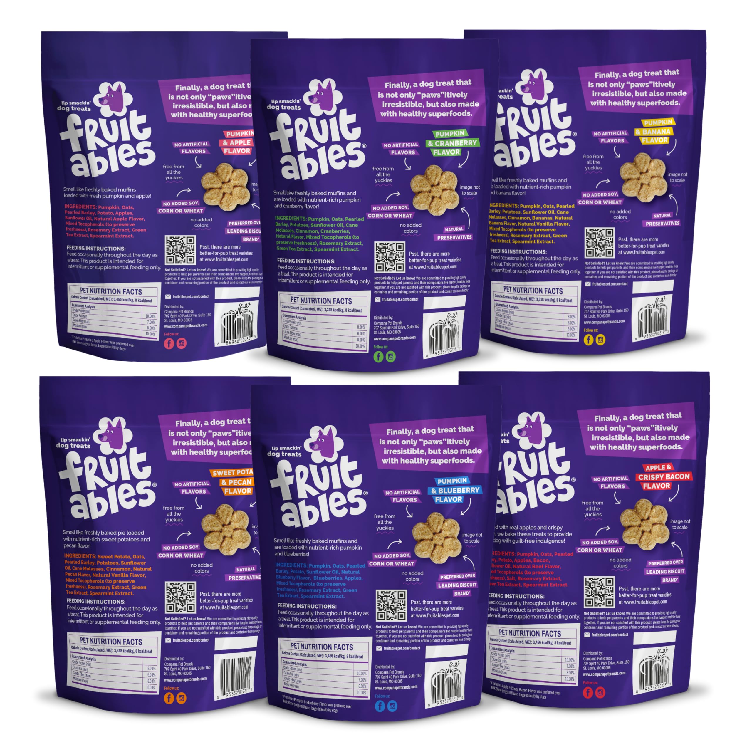 Gros plan texture Fruitables mettant en valeur le croustillant et la citrouille