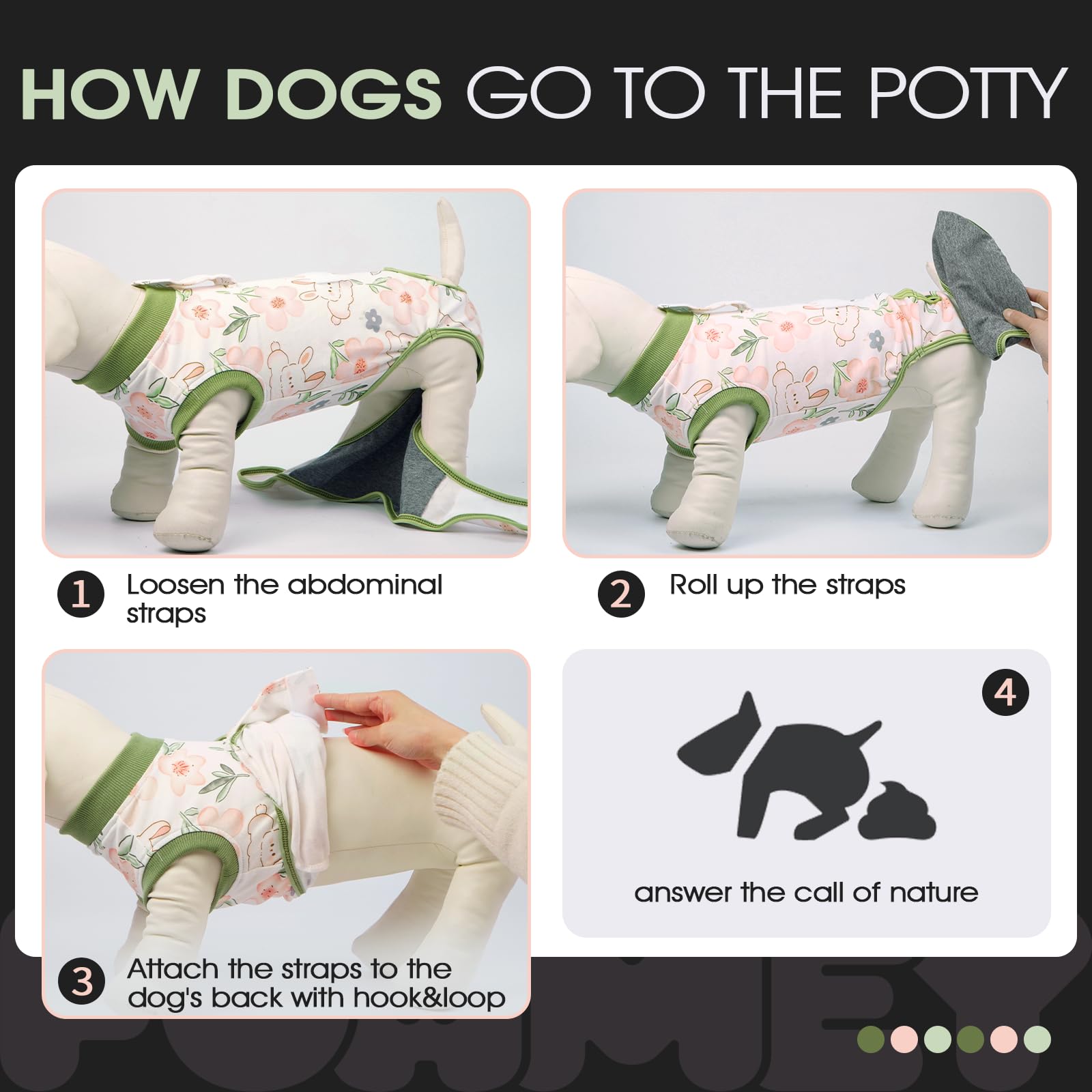 FUAMEY comparaison de taille montrant choix adapté au chien