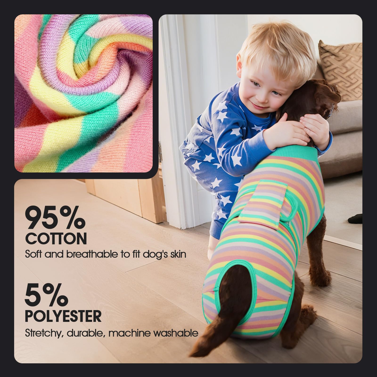 FUAMEY combinaison portée avec couche pour hygiène et protection