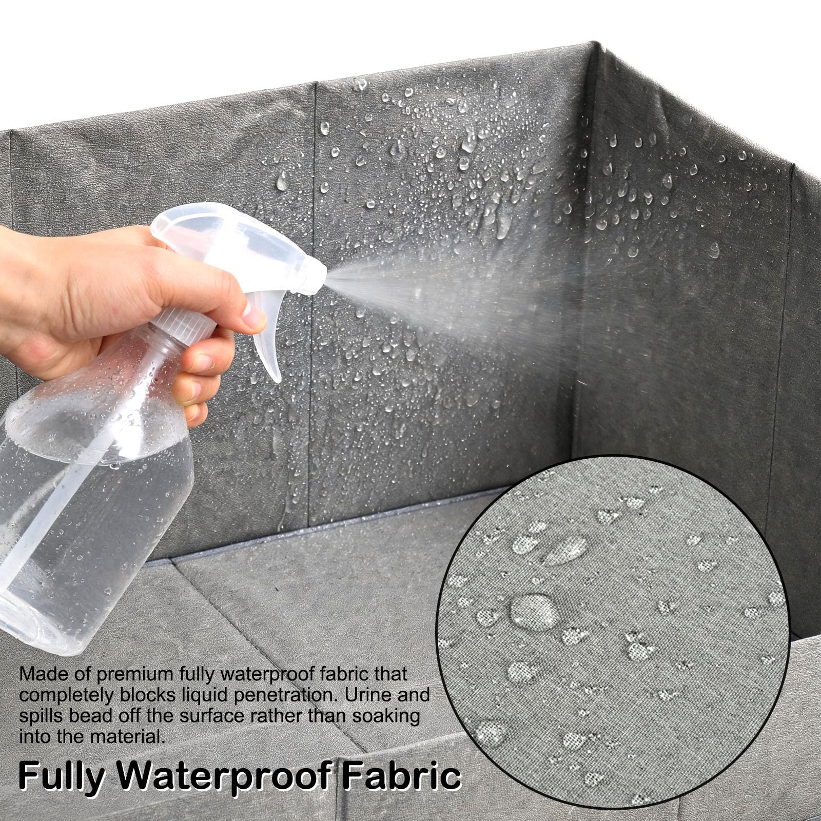 FUFAXHX surface imperméable facile à rincer et sécher