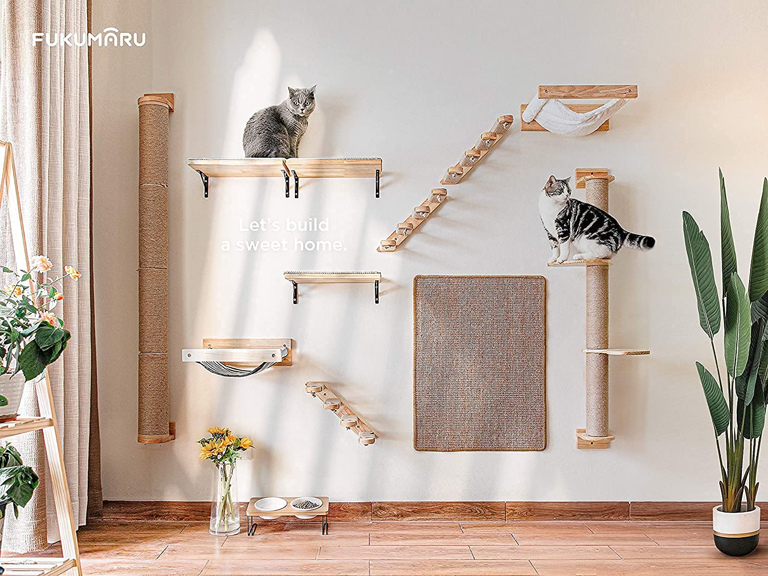 FUKUMARU échelle et plateforme profil, sécurité et stabilité