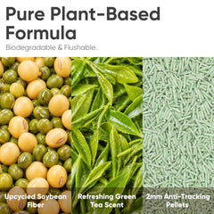 FUKUMARU gros plan sur texture des pellets tofu, douceur et absorption visibles