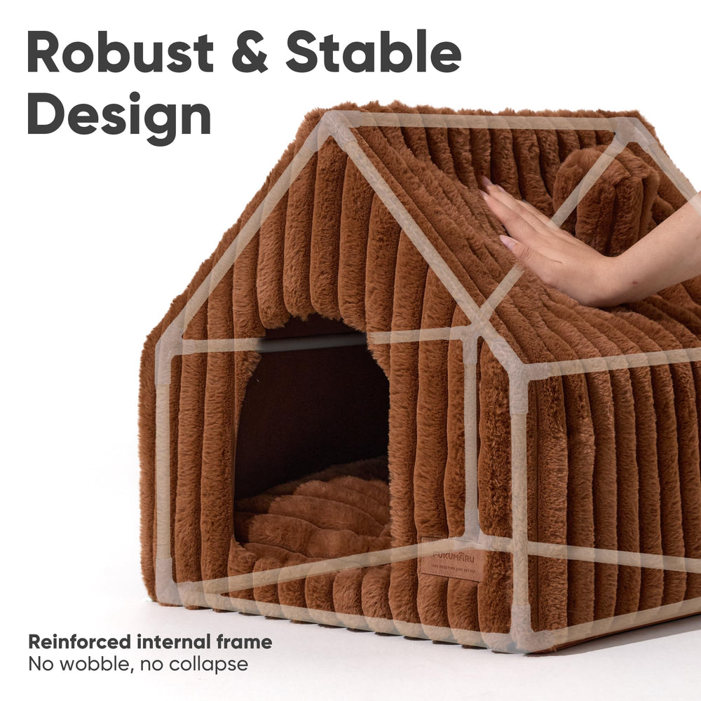FUKUMARU tissu imitation fourrure en gros plan, douceur agréable