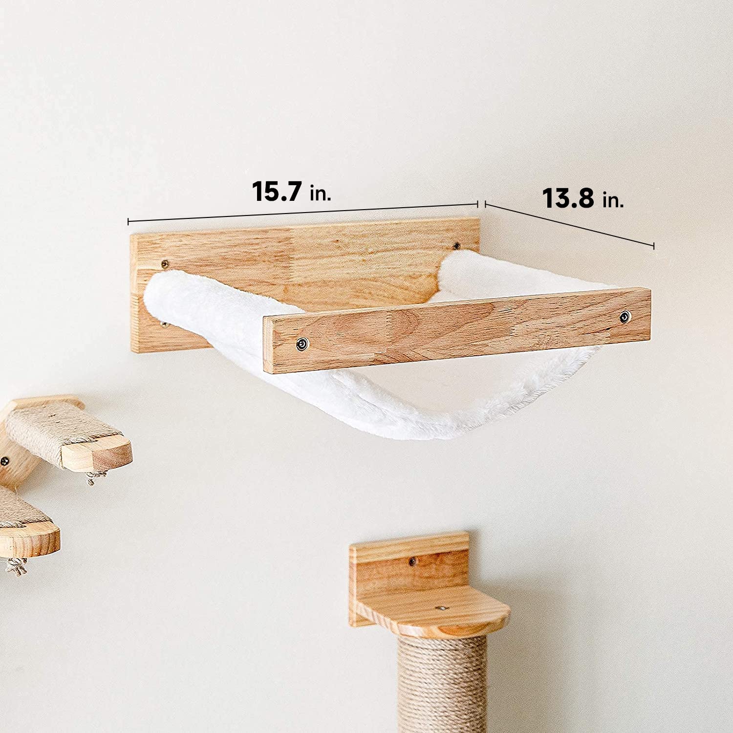 FUKUMARU hamac en usage par un chat stimulant activité