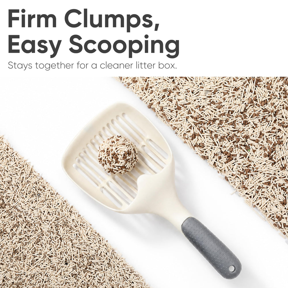 FUKUMARU mottes compactes pendant le scooping pour nettoyage simple