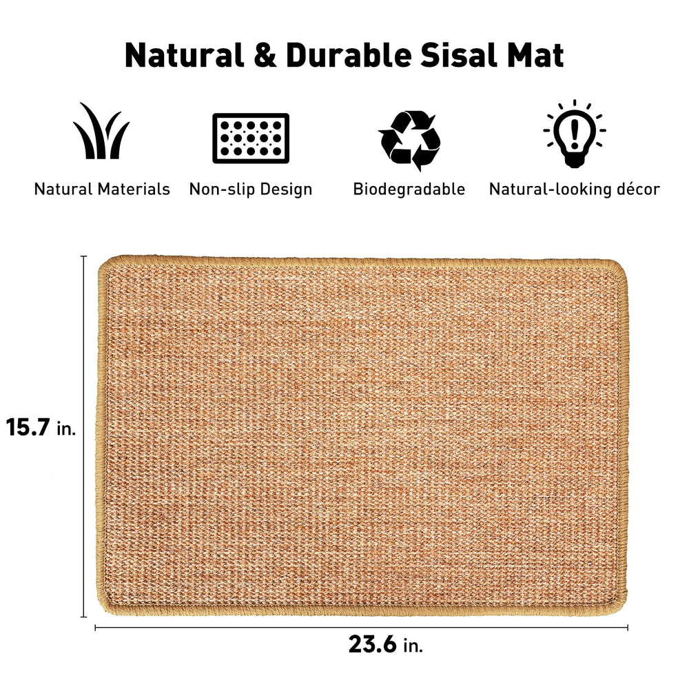 FUKUMARU gros plan texture sisal durable pour griffes