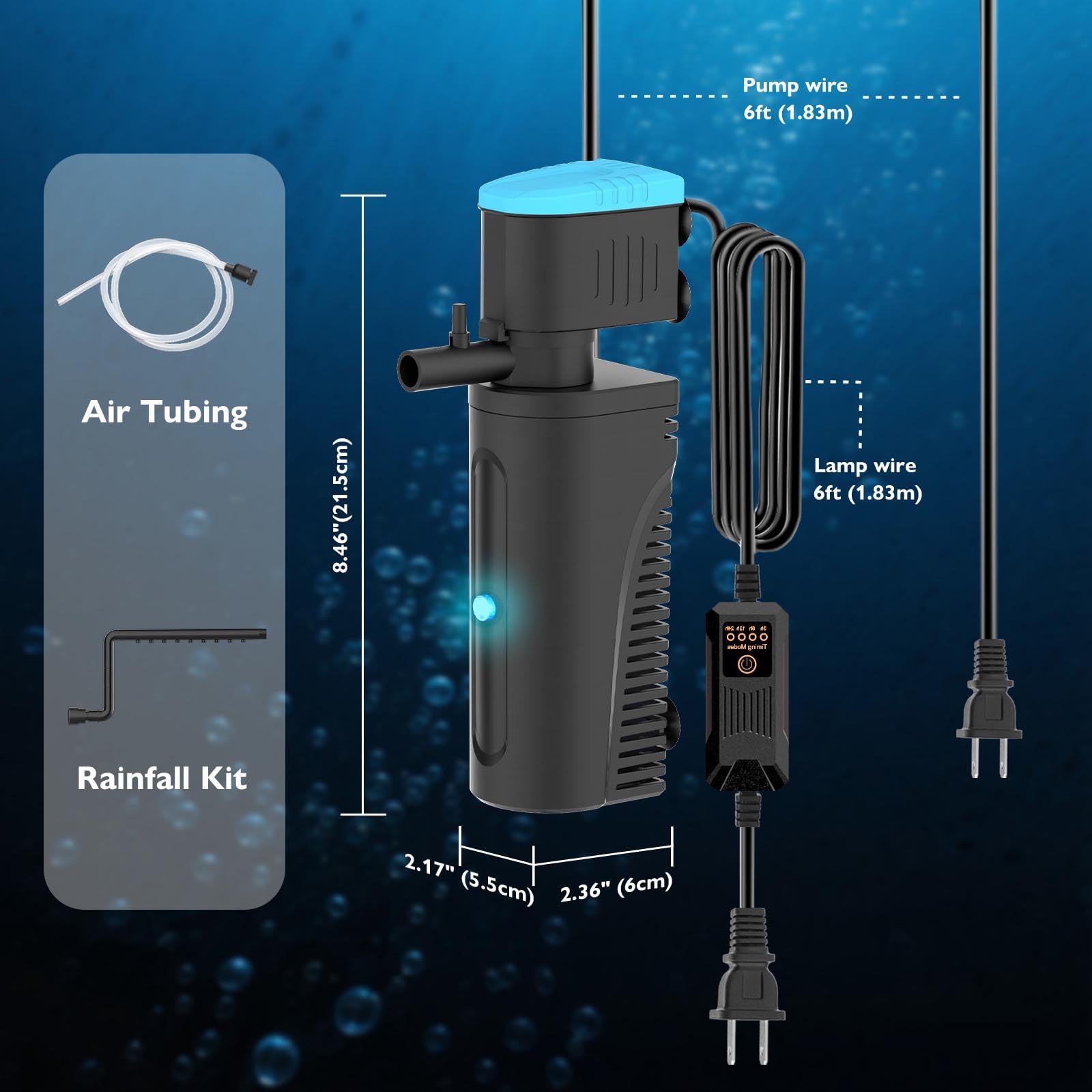 FUMAK emballage et accessoires inclus éponge minuterie et tuyauterie