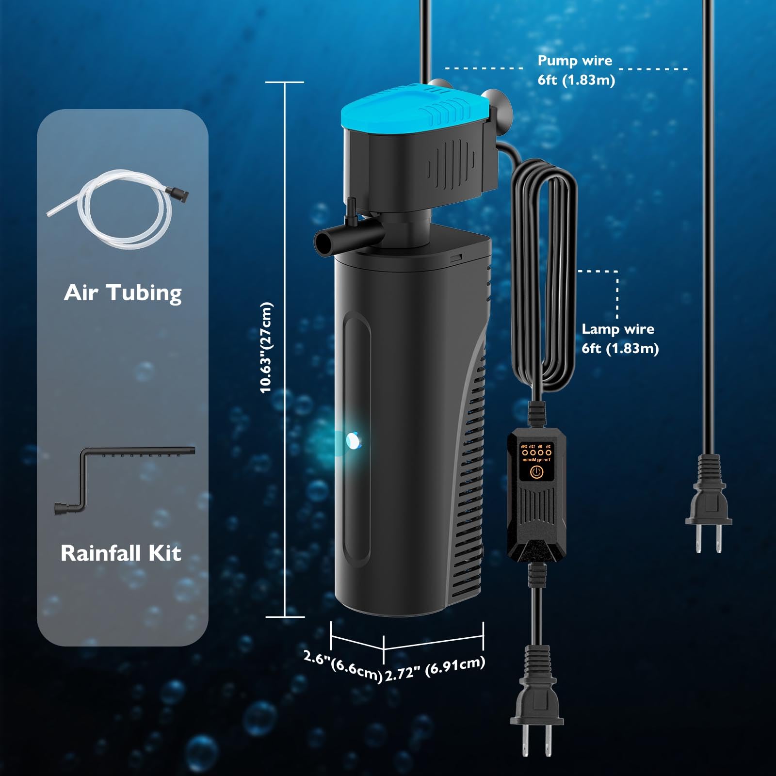 FUMAK filtre installation en bac planté améliorant clarté et circulation de l'eau