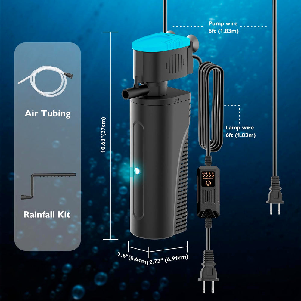 FUMAK filtre installation en bac planté améliorant clarté et circulation de l'eau