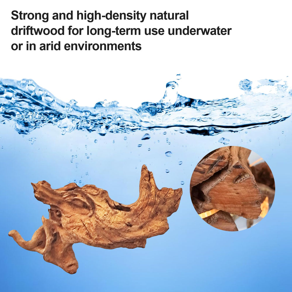 FUNOJOY branche servant de perchoir à un reptile, favorise cachettes naturelles