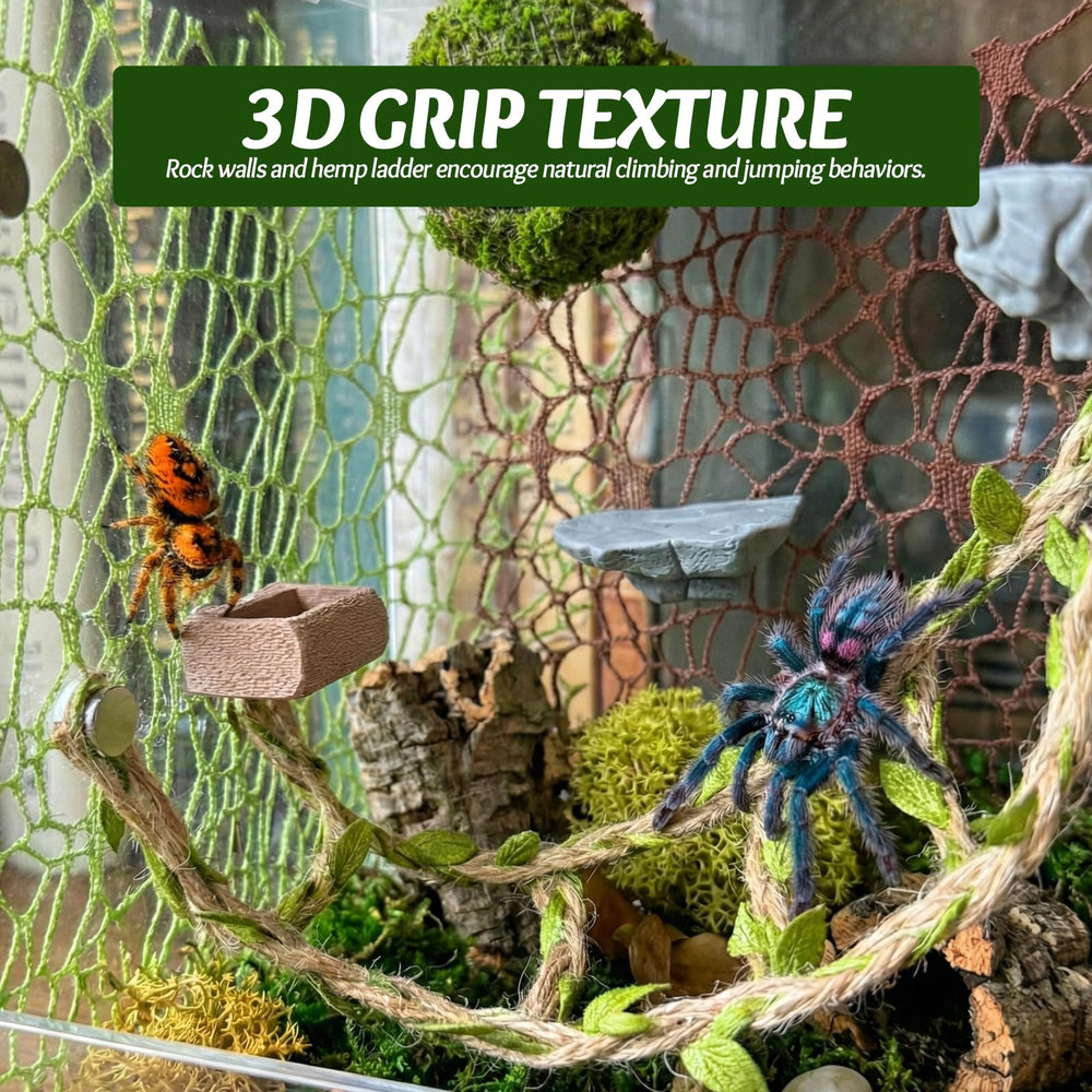 Funtinshdy échelle en corde feuillue favorisant activité verticale