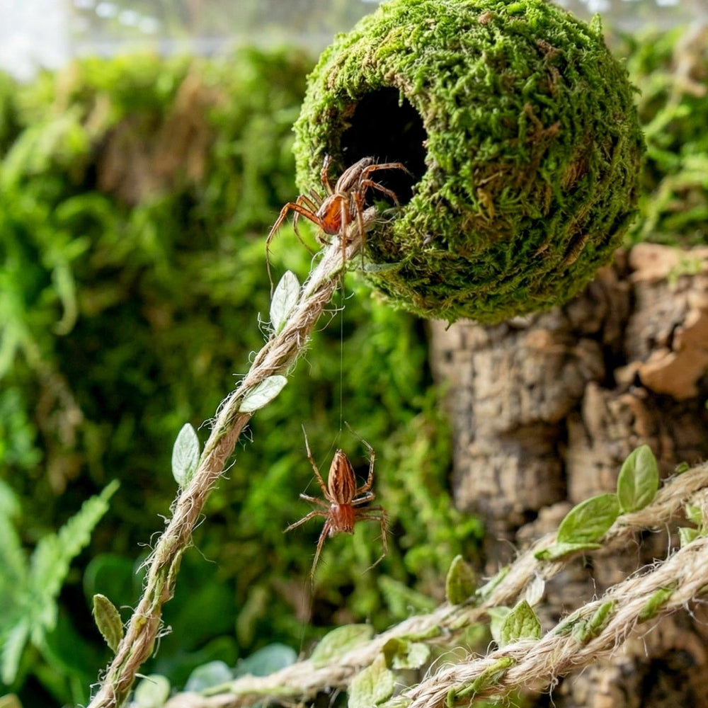 Funtinshdy installation en terrarium illustrant configuration complète