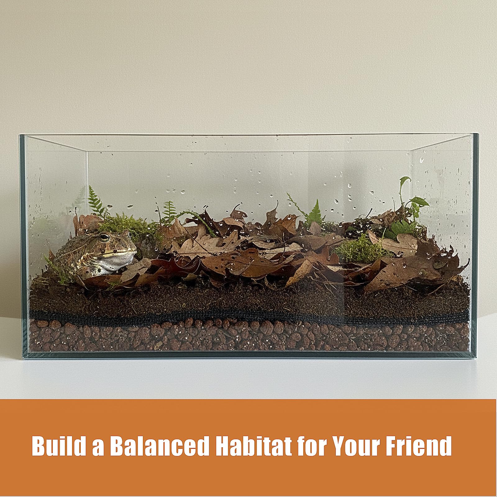 Furatune en décor de vivarium, intégration discrète et esthétique