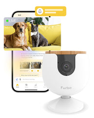 Furbo Mini face avant montrant design compact et installation facile