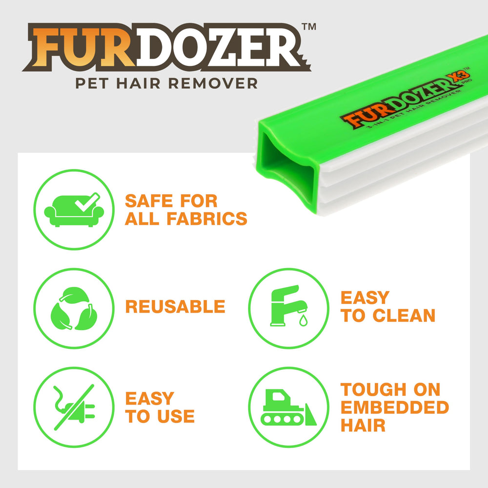 Neater Pet Brands FurDozer nettoie siège voiture sans abîmer tissu