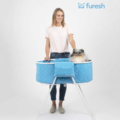 Furesh gros plan matière PVC marin résistante montrant surface facile à nettoyer
