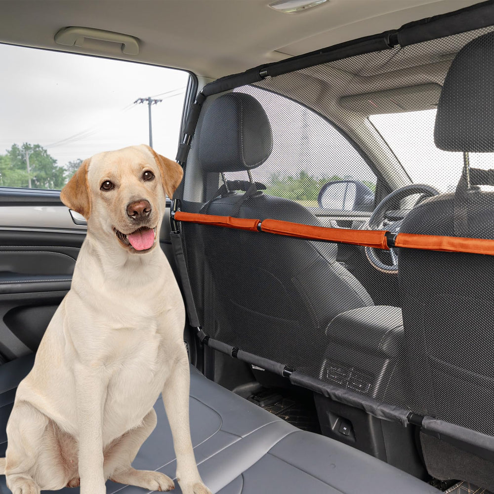 Furggis barrière auto face avant montrant sécurité et couverture