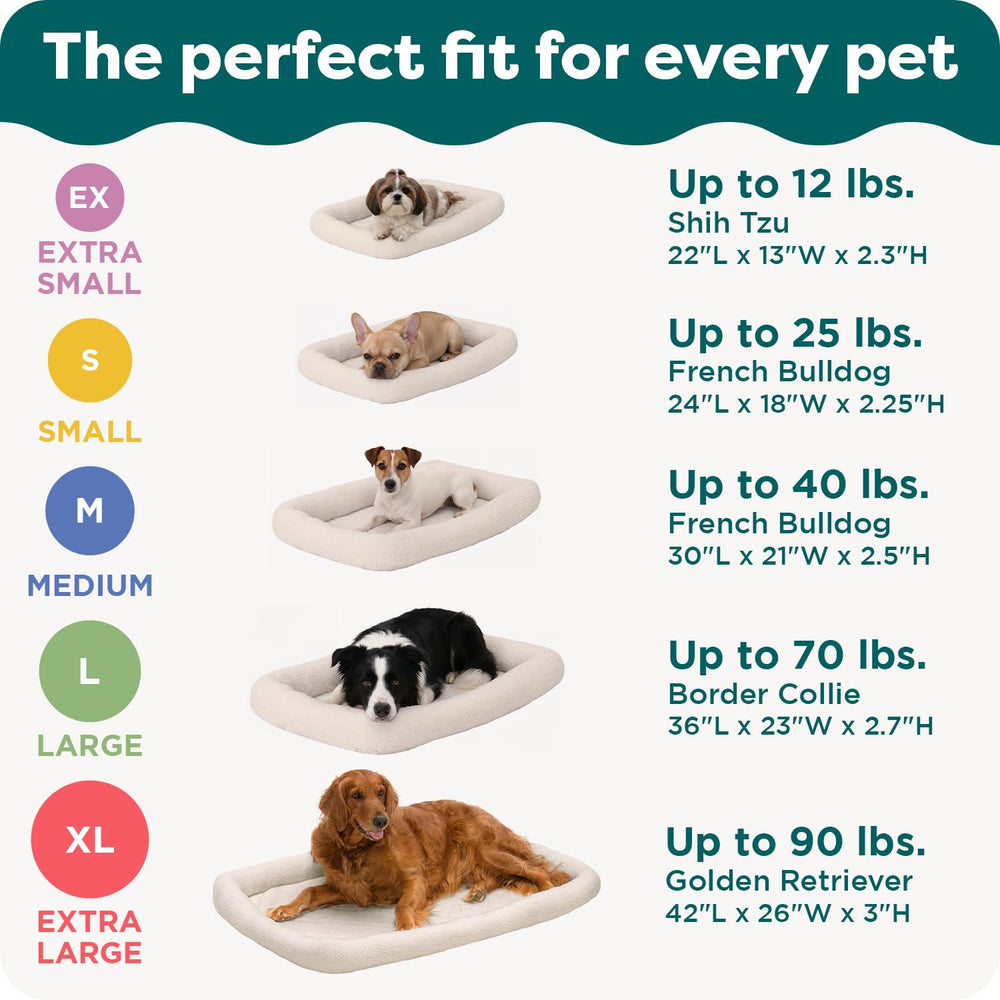 FurHaven comparaison d'échelle montrant dimensions exactes XS