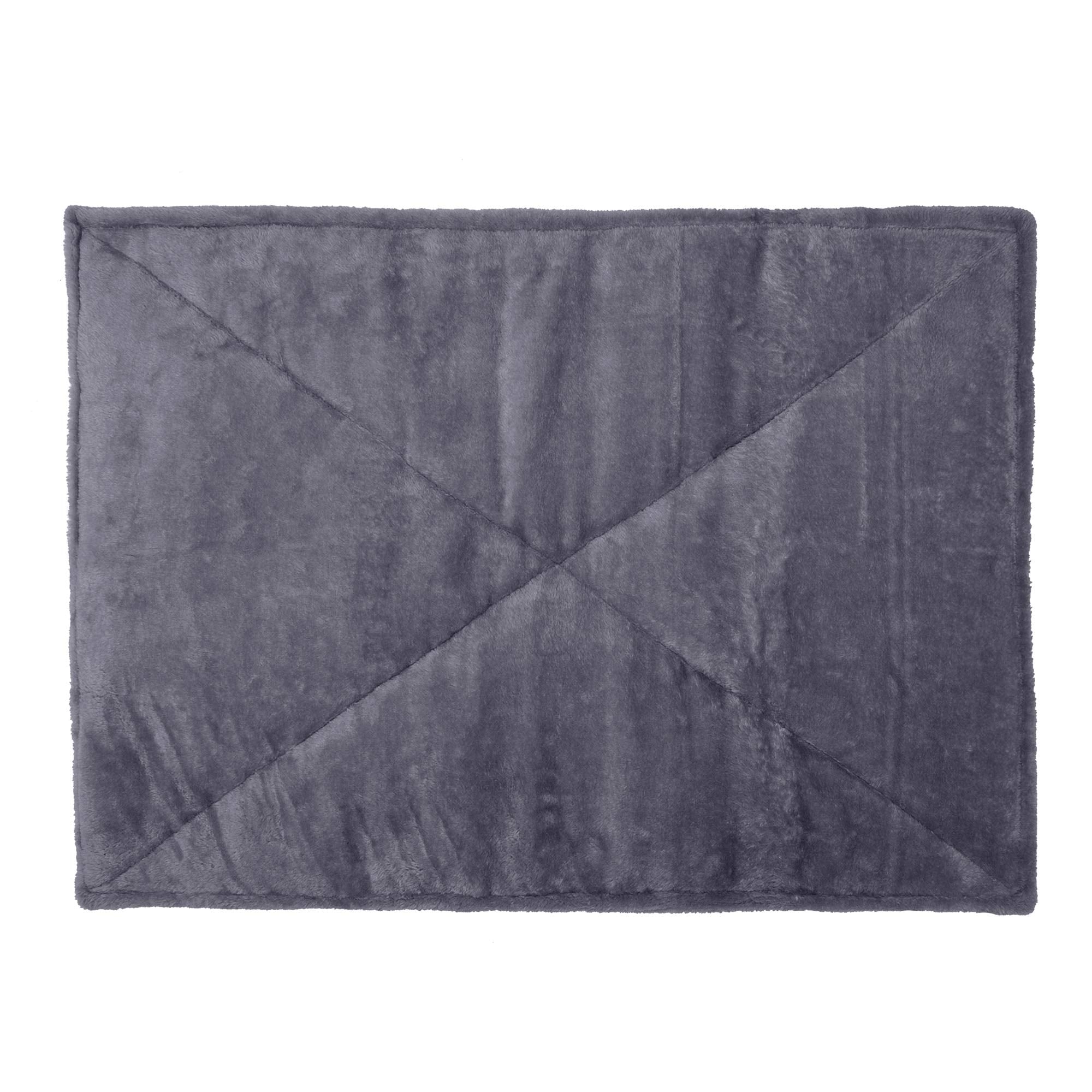 Furhaven tapis plié dans sac illustrant portabilité pratique