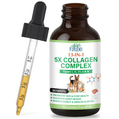 FURIEND flacon face montrant le collagène liquide et informations produit avantageuses