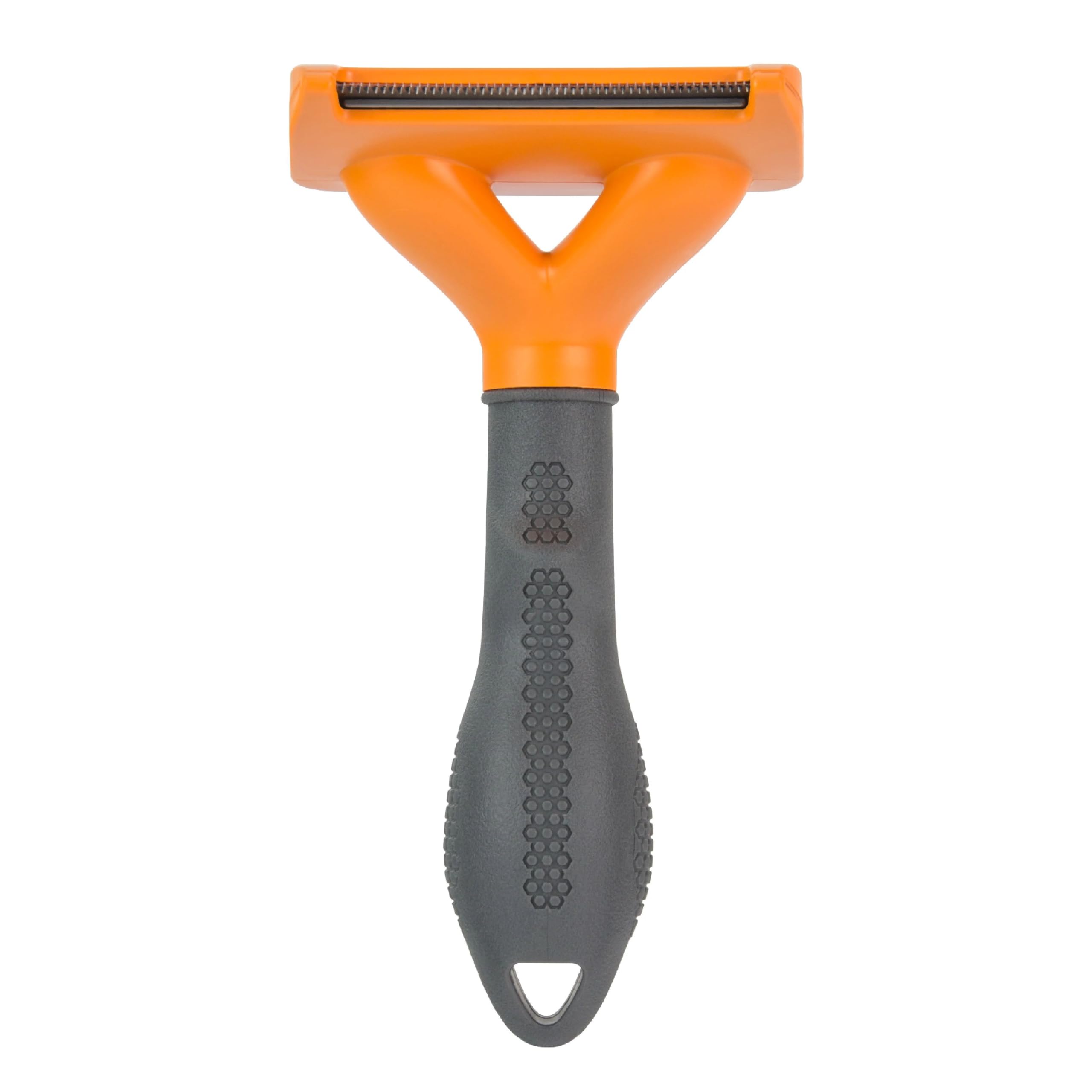 FURminator bouton FURejector en détail pour éjection rapide des poils