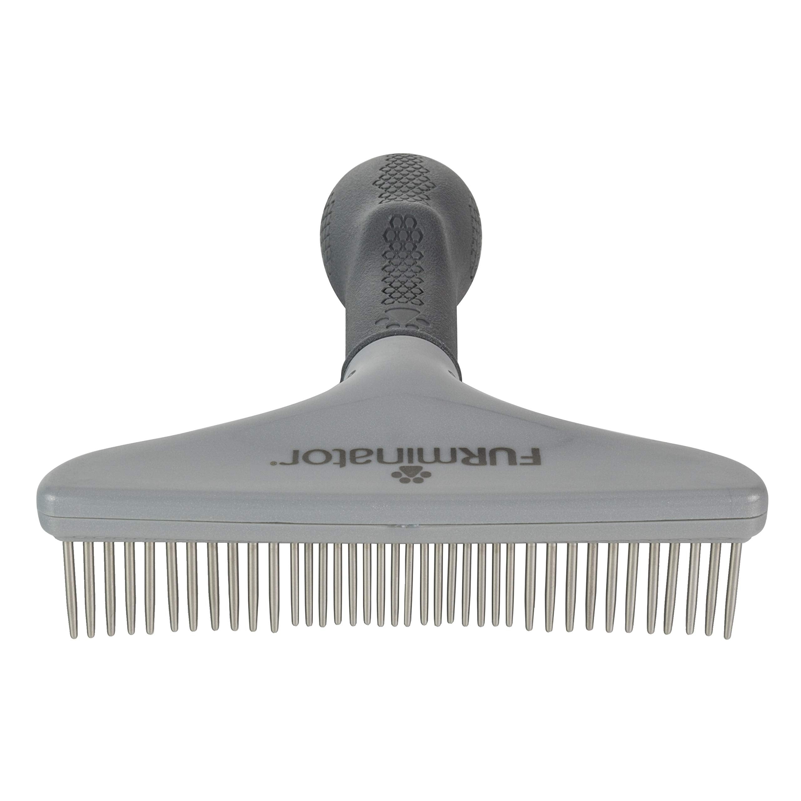 FURminator gros plan dents rotatives qui démêlent et réduisent la traction