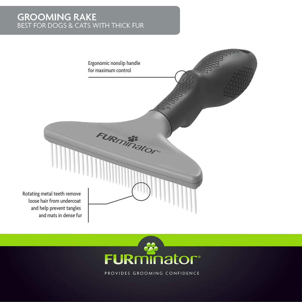 FURminator avant après élimination visible des poils lâches