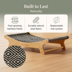 FurrCrest gros plan du tapis sisal durable et sans fibres