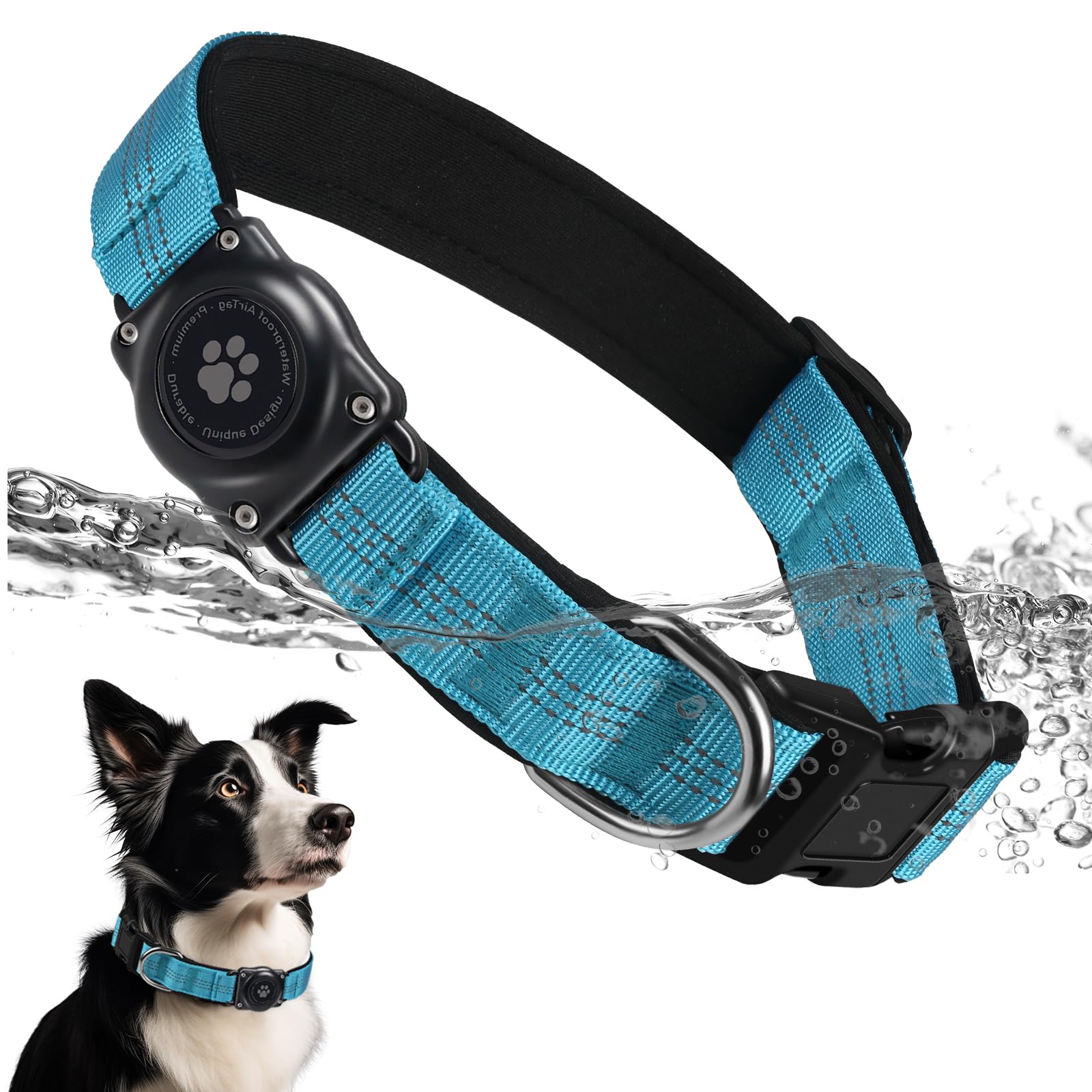Furrigo collier face avant montrant le design et la protection intégrée
